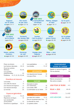 Cahier de vacances 2026 - Hatier vacances - Du CM2 vers la 6e 10/ 11 ans