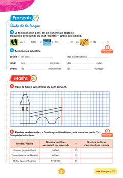 Cahier de vacances 2026 - Hatier vacances - Du CM2 vers la 6e 10/ 11 ans