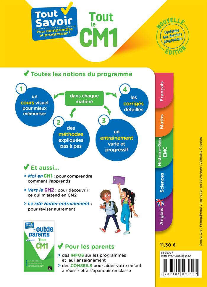 Tout savoir CM1 - Tout-en-un