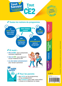 Tout savoir CE2 - Tout-en-un