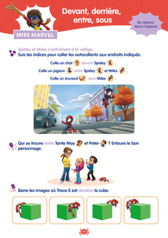 Disney - Marvel - Spidey et ses amis extraordinaires - De la PS à la MS - Cahier de vacances 2026