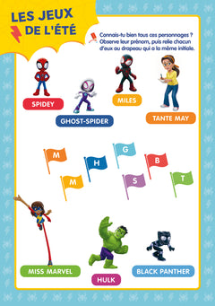 Spidey et ses amis extraordinaires - De la MS à la GS - Cahier de vacances 2025