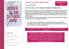 Jusqu'à ce que ça fasse bang