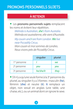 L'anti-fautes d'anglais, spécial Collège