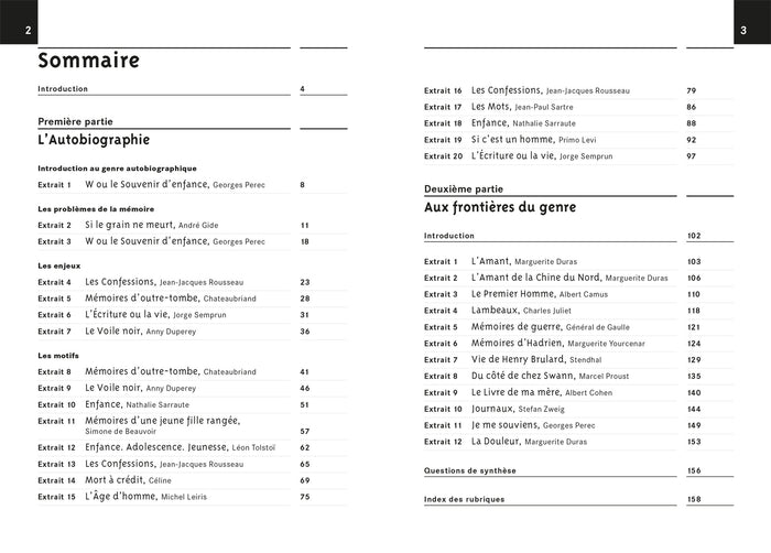 L'autobiographie