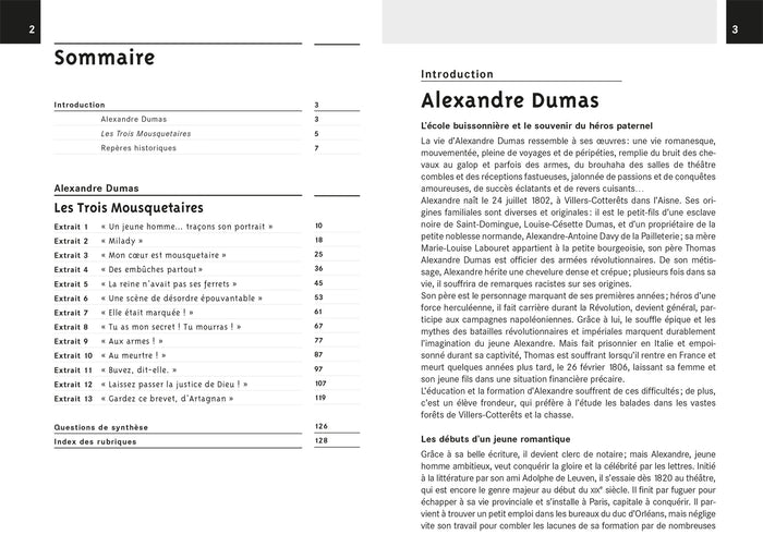 Les trois mousquetaires - Texte abrégé