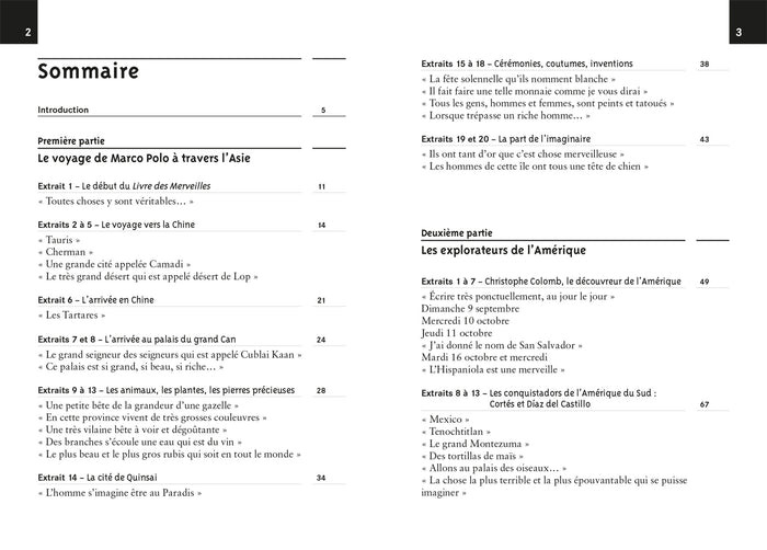 Les récits de voyage