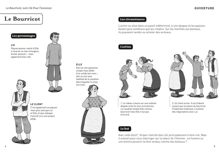Le bourricot, Pour l'annonce