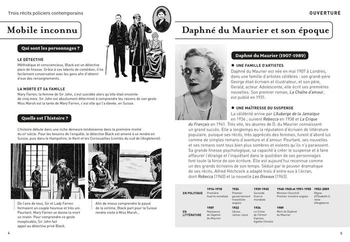 Trois récits policiers contemporains