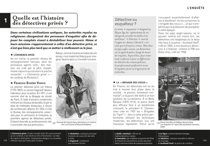 Trois récits policiers contemporains