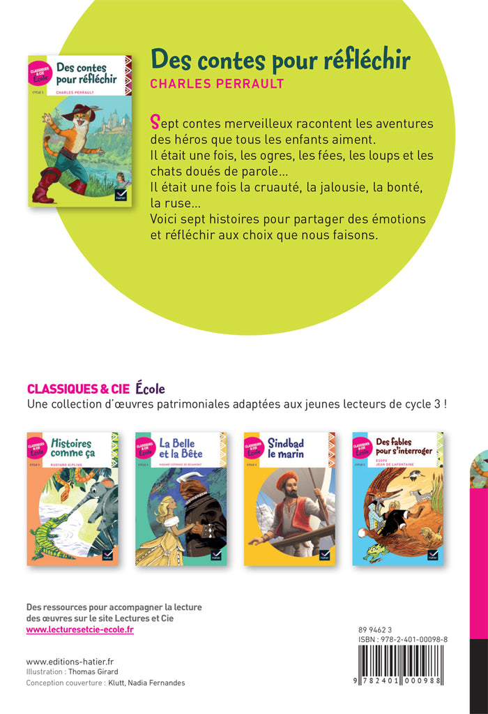 Des contes pour réfléchir - C. Perrault