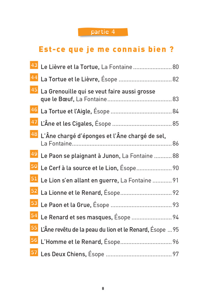 Des Fables pour s'interroger - Esope et La Fontaine