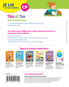 Etincelles - Lecture CP Éd. 2018 - Tika et Tao - Une vie de tortue