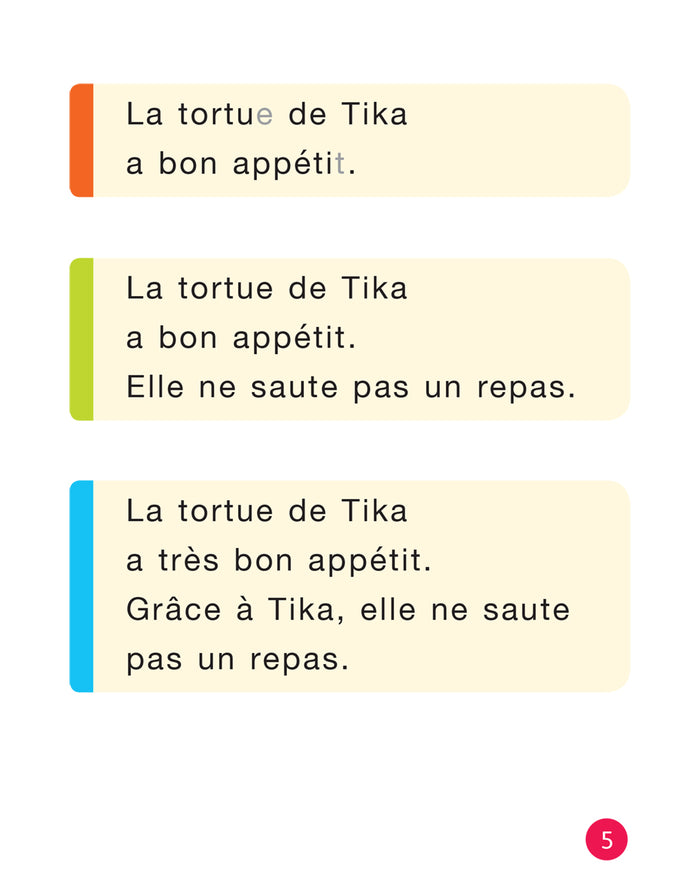 Etincelles - Lecture CP Éd. 2018 - Tika et Tao - Une vie de tortue