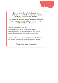 Mon cahier de recherches