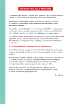 CAP Maths  CM1 Éd.2018 - Mon cahier de recherches