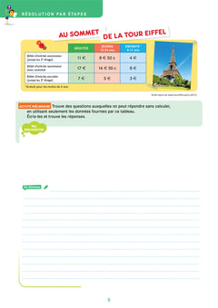 CAP Maths  CM1 Éd.2018 - Mon cahier de recherches