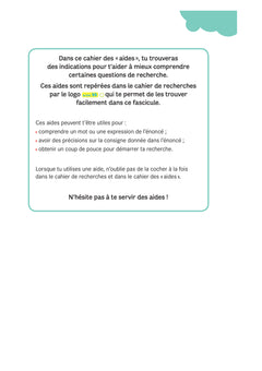 Mon cahier de recherches