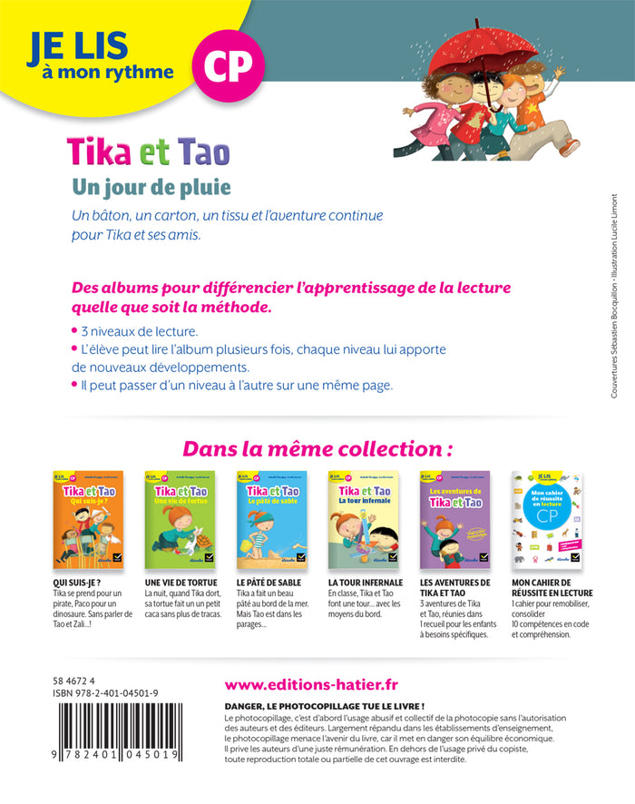 Tika et Tao - Un jour de pluie