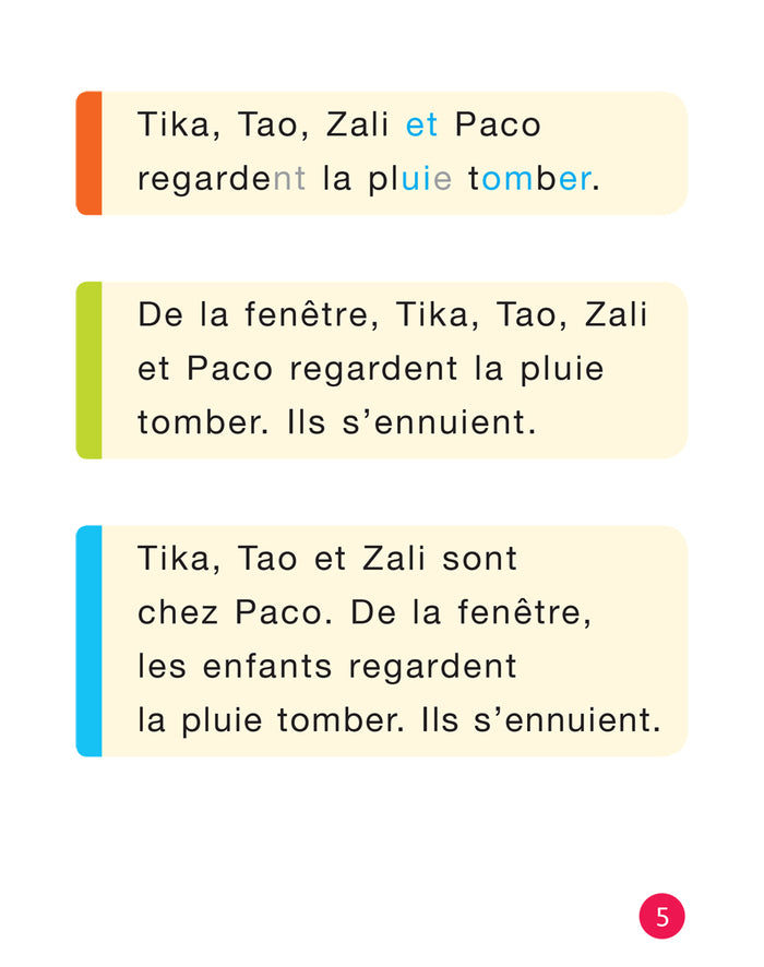 Tika et Tao - Un jour de pluie