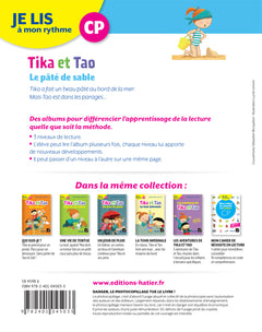 Etincelles - Lecture CP Éd. 2018 - Je lis à mon rythme -Tika et Tao - Le pâté de sable