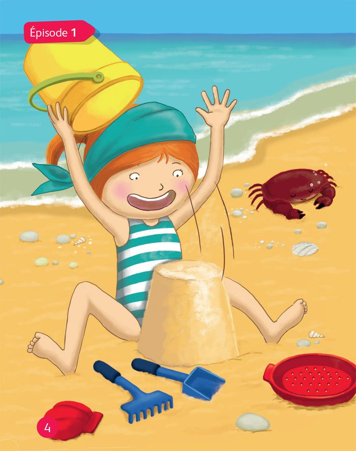 Etincelles - Lecture CP Éd. 2018 - Je lis à mon rythme -Tika et Tao - Le pâté de sable