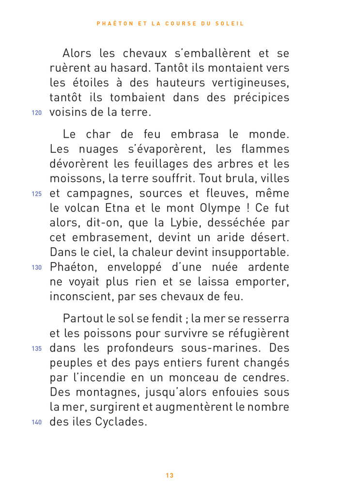 Classiques & Cie Ecole Cycle 3 - Icare, Narcisse, Daphné et autres mythes