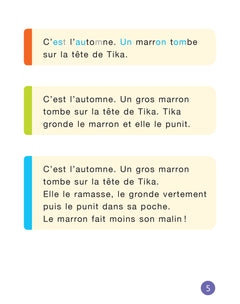 Je lis à mon rythme - Lecture CE1 Ed. 2019 - Tika et Tao : Le marronnier