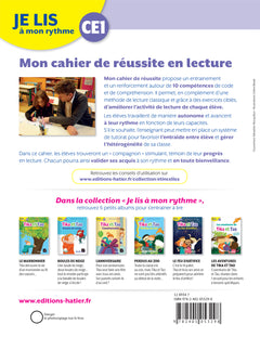 Je lis à mon rythme - Lecture CE1 Ed. 2019 - Mon Cahier de réussite