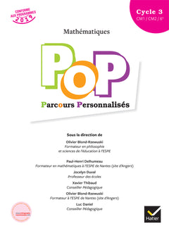 POP - Maths Cycle 3 Ed. 2019 - livre de l'élève