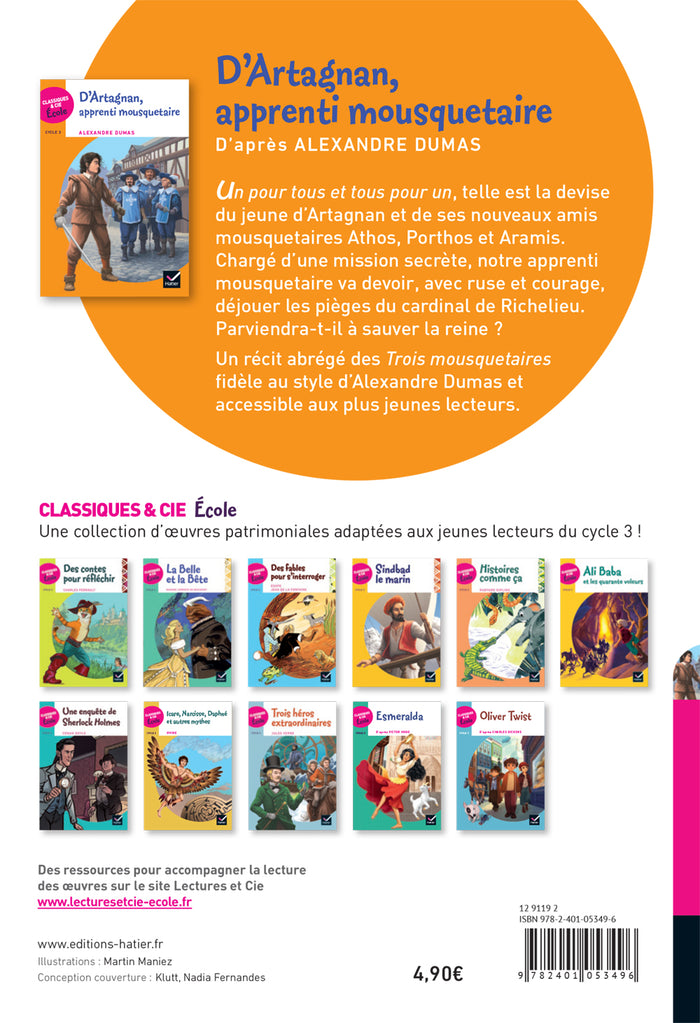 D'Artagnan, apprenti mousquetaire