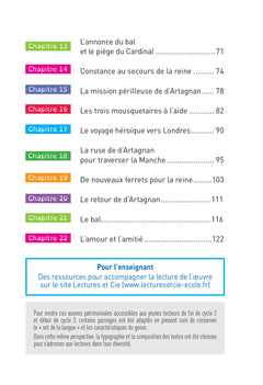 Classiques & Cie Ecole Cycle 3 - D'Artagnan, apprenti mousquetaire