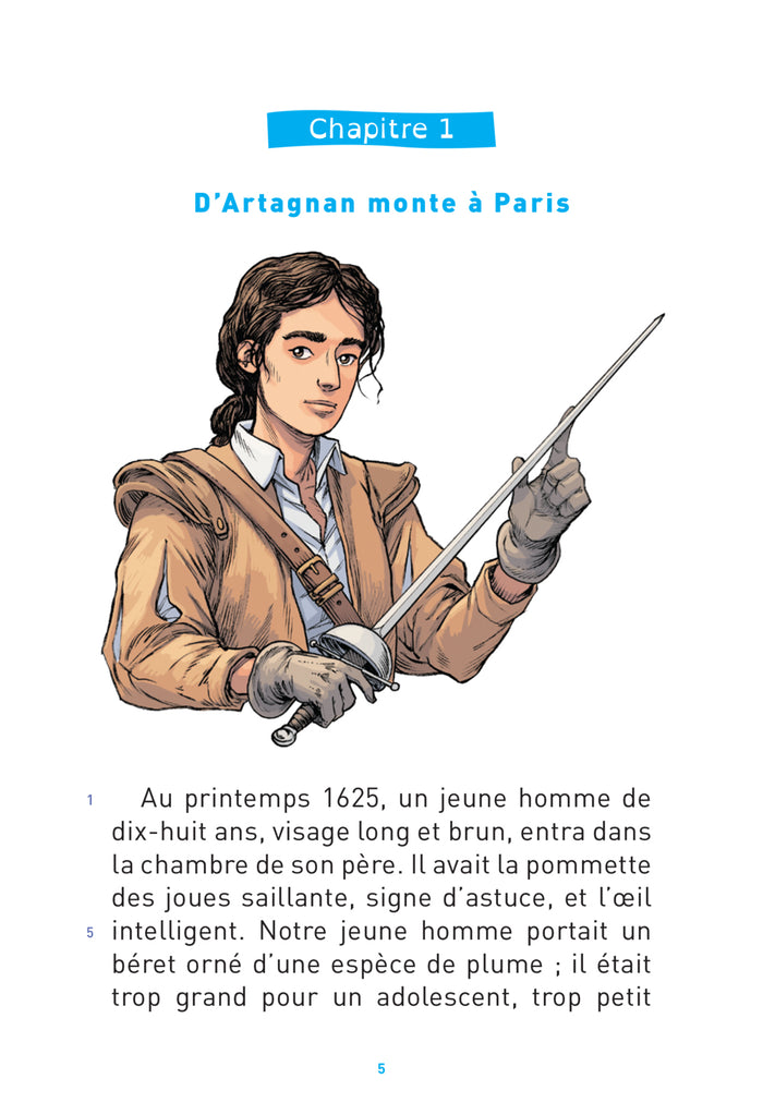 D'Artagnan, apprenti mousquetaire