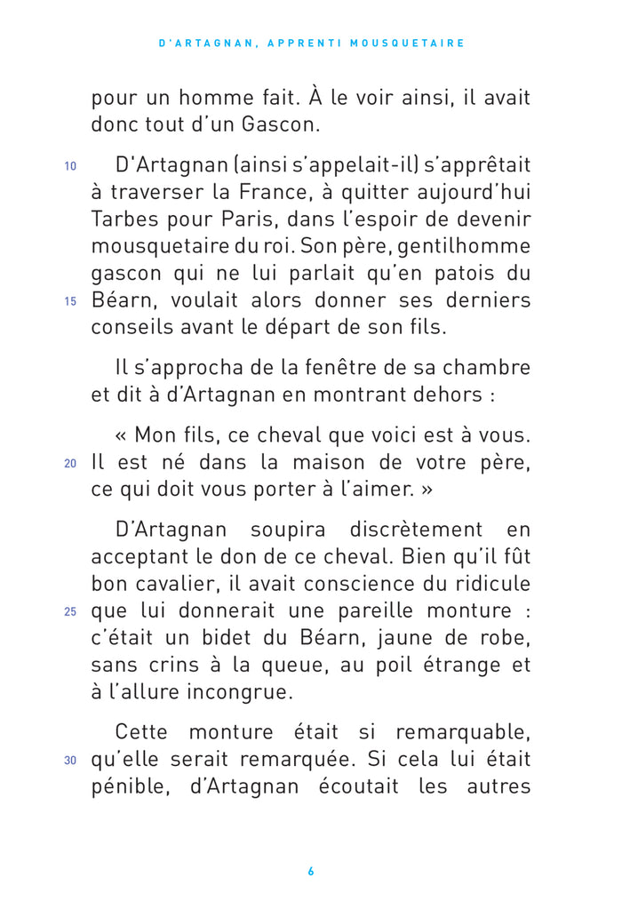 D'Artagnan, apprenti mousquetaire