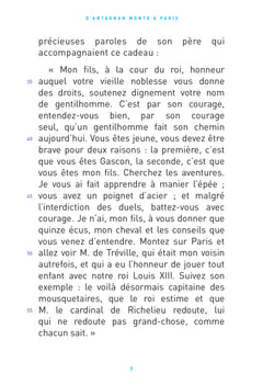 D'Artagnan, apprenti mousquetaire