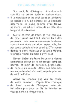 D'Artagnan, apprenti mousquetaire