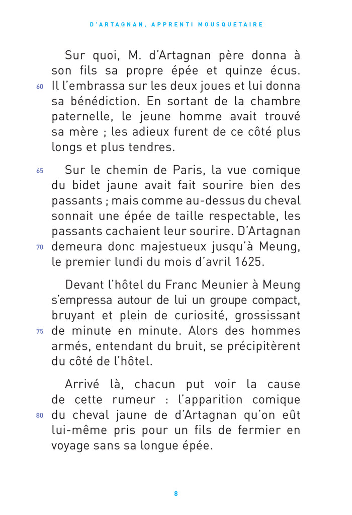 D'Artagnan, apprenti mousquetaire