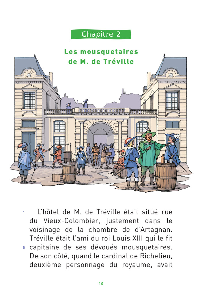 D'Artagnan, apprenti mousquetaire