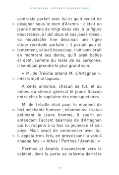 D'Artagnan, apprenti mousquetaire
