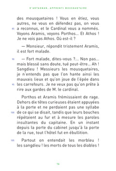 D'Artagnan, apprenti mousquetaire