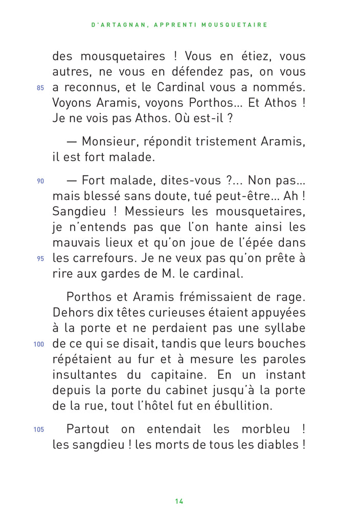 D'Artagnan, apprenti mousquetaire