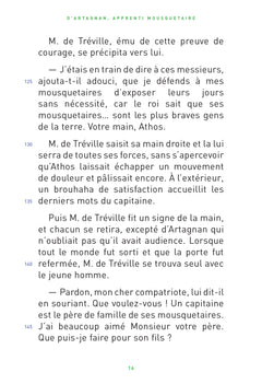 D'Artagnan, apprenti mousquetaire