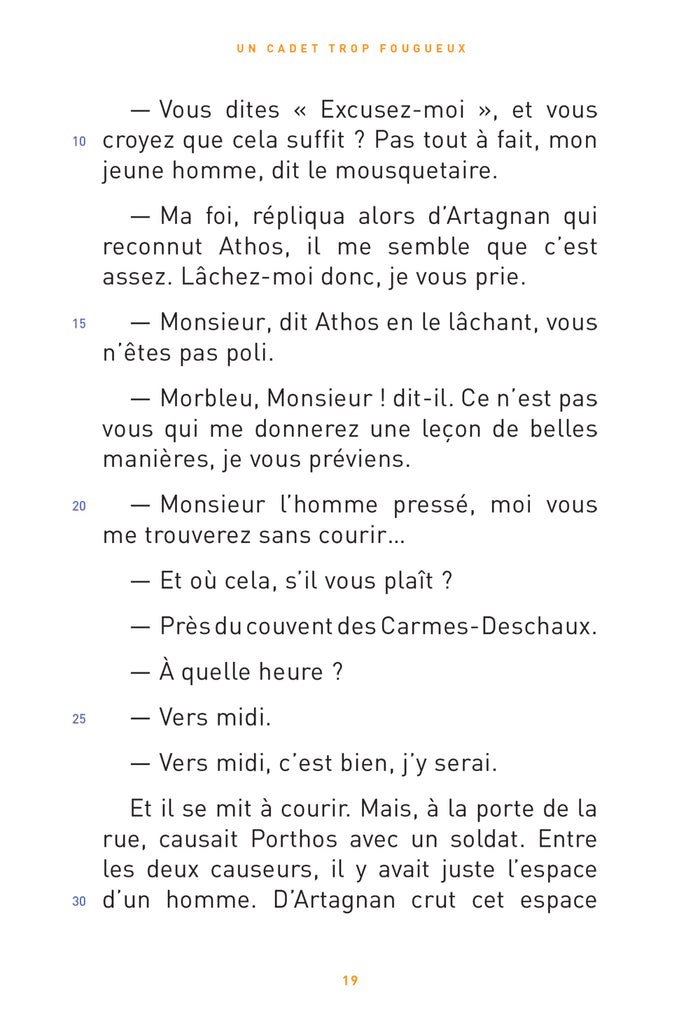 D'Artagnan, apprenti mousquetaire