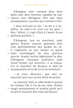 D'Artagnan, apprenti mousquetaire