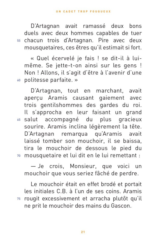 D'Artagnan, apprenti mousquetaire