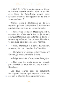 D'Artagnan, apprenti mousquetaire