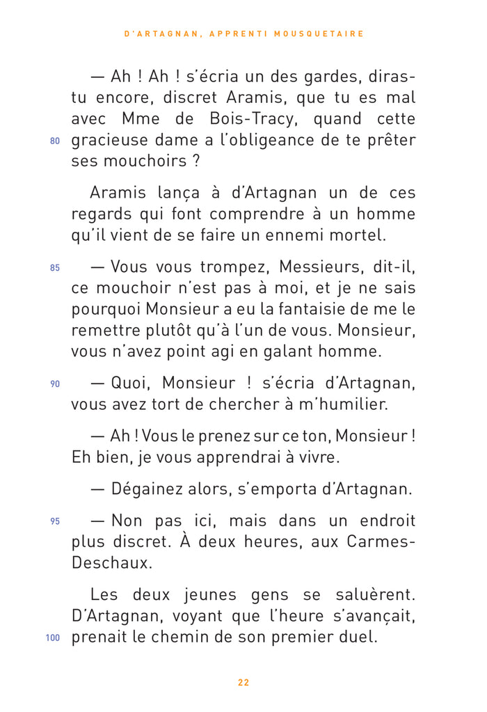 D'Artagnan, apprenti mousquetaire