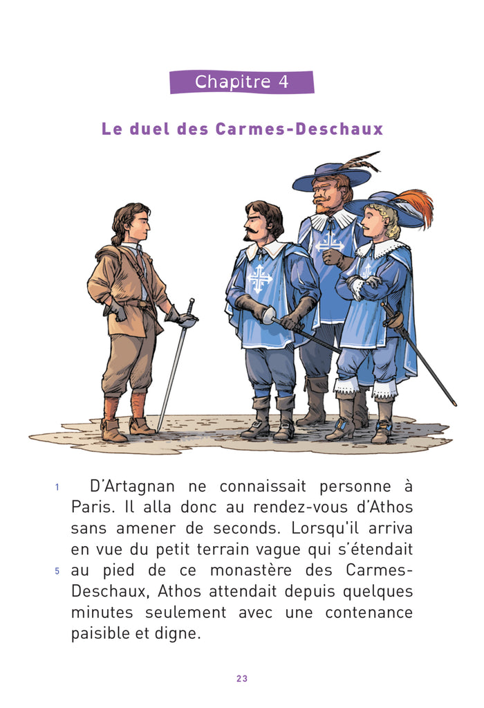 D'Artagnan, apprenti mousquetaire