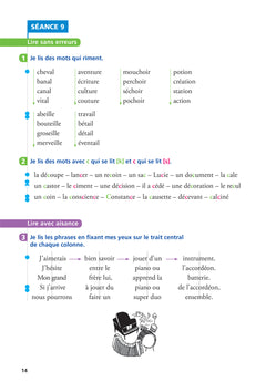 Lecture CE1 Ed. 2019 - Livret d'entrainement à la lecture fluide