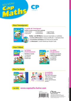 CAP MATHS CP Éd. 2019 - Fichier de l'élève